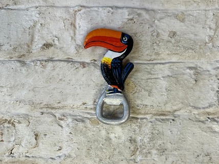 Toucan bottle opener